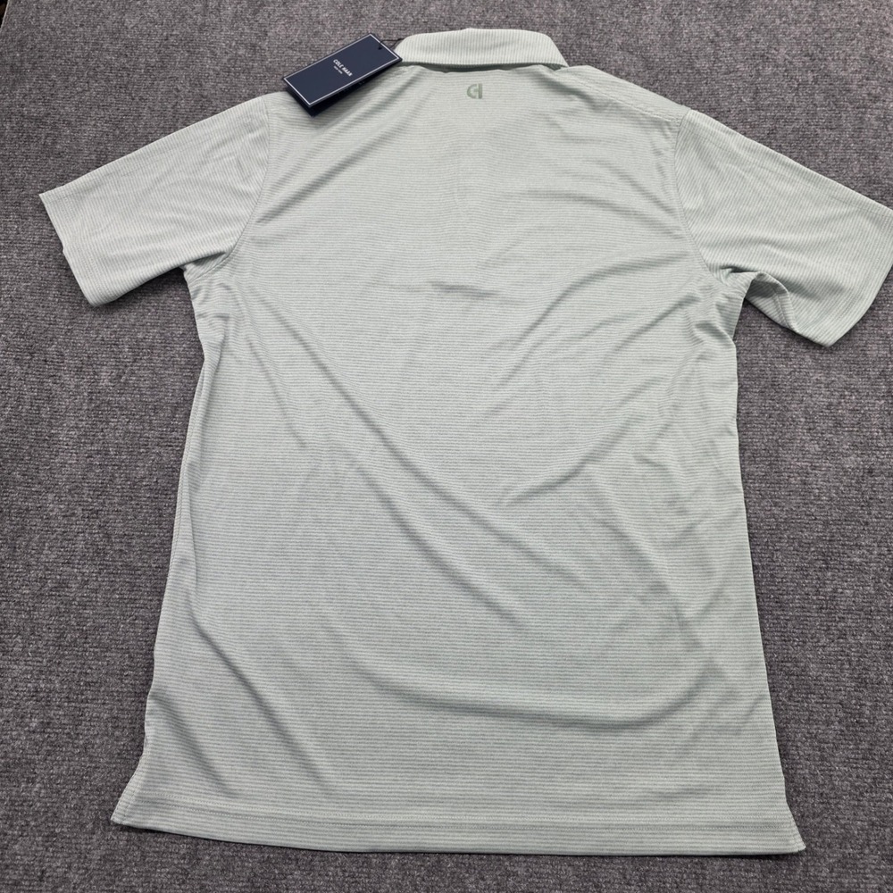 Cole Haan Golf Cool Core Polo Shirt Mens Medium Silt Green New With Tags - Picture 9 of 13